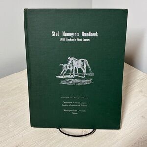Stud Manager’s Handbook WSU Stockmen’s Short Course Animal Science HB Guide